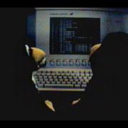 Zwei Tuxe vor einer Linux-Konsole