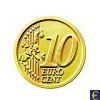 Die deutsche 10-Cent-Münze