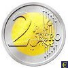 Die deutsche 2-Euro-Münze
